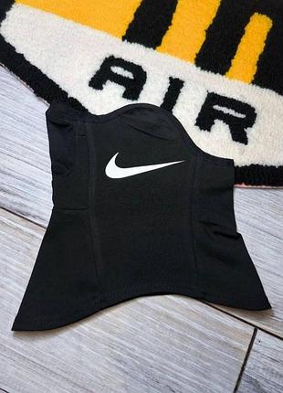 Снуд nike чорний чоловічий — баф на шию, зимовий шарф