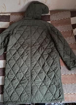 Парка утеплена gant quilted long jacket 7