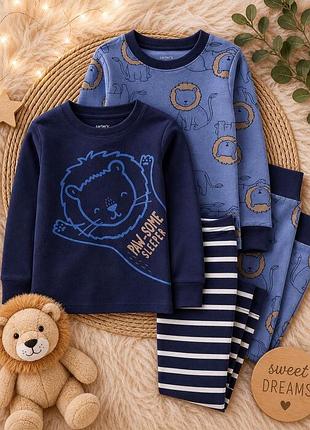 Піжама 2-piece lion 100% snug fit cotton pjs на хлопчика 3т