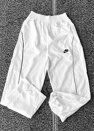 Мужские спортивные штаны плащевка найк nike премиум водоотталкивающие m