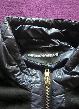 Мужская куртка armani, темносиняя 54р 7