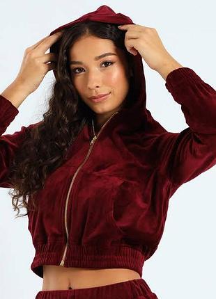 Оксамитовий кардиган з капюшоном/ s/ brend tally weijli