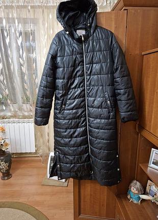 Плащ жіночий чорний xl з капюшоном