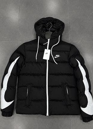 Пуховик nike чорний 2