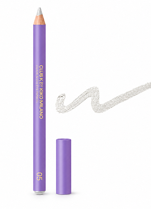 Олівець для очей kiko milano club k glide &amp; go eye pencil - 05 icy rizz (000303-05)