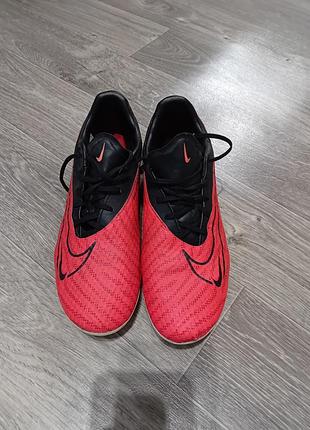 Бутси чоловічі nike phantom gx academy fg/mg dd9473-600 червоні