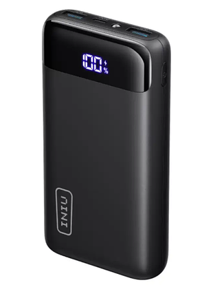 Повербанк iniu 20000 mah 22.5w pd 3.0 швидка зарядка, usb-c, 3 виходи