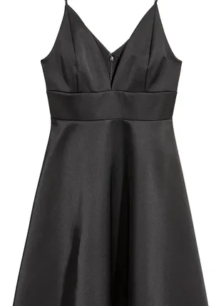 Сукня на тонких бретелях із глибоким v-подібним декольте  h&m