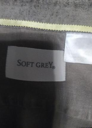 Сорочка soft grey льон 2