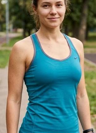 Спортивная майка с топом женская nike l