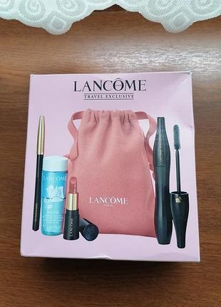 Набір декоративної косметики lancome. travel set.