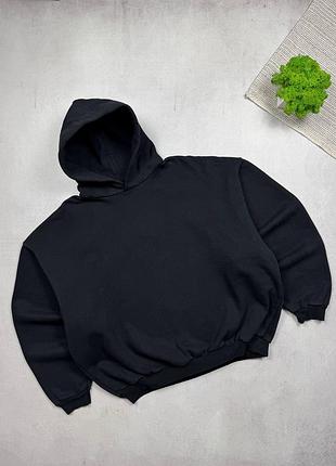 Худі чорне kanye west oversized made in usa оригінал рідкісне yzy