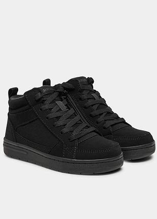 Кеди дитячі skechers smooth street - cozy чорні eur 32, довжина устілки 21 см