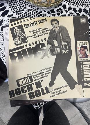 Вінілова платівка elvis presley the early years white rock 'n' roll volume 2
