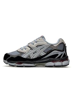 Кроссовки asics gel-nyc fur dusty blue black