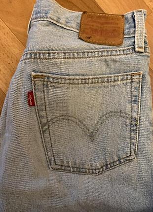 Жіночі джинси levi's 501 original premium блакитні w27 l32
