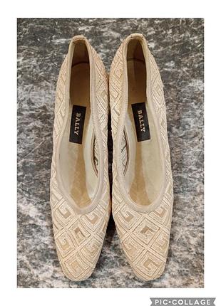 Лодочки от люксового бренда bally 4