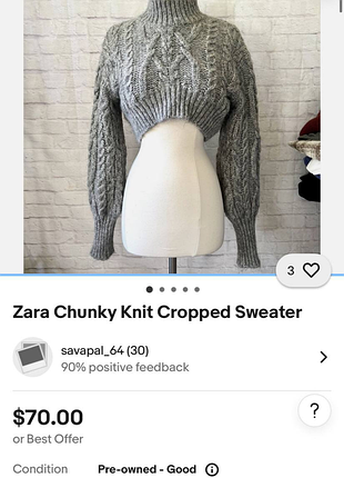 Свитер zara y2k dollskill 9