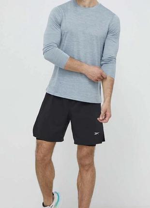 Чоловічі спортивні шорти reebok для бігу та тренувань, розмір xl