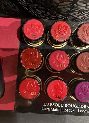 Помада для губ lancome l'absolu rouge drama matte ultra matte lipstick