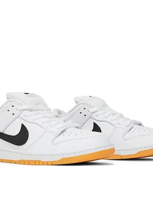 Nike sb dunk low white gum