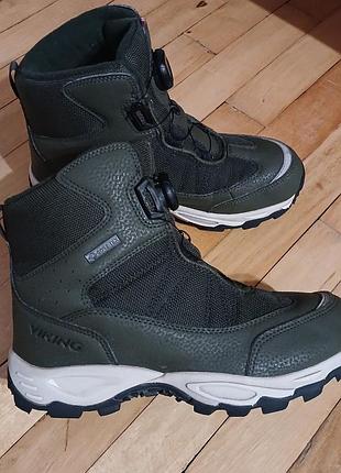 Термо сапожкивид норвежского бренда viking на системе gore -tex
