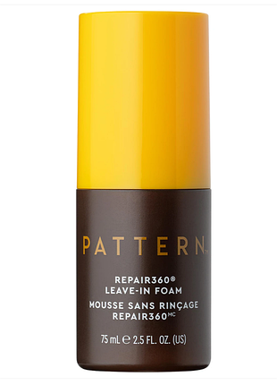 Pattern by tracee ellis ross  repair360® leave-in foam damage repair hair treatment незмивна піна для відновлення пошкодженого волосся, 75 мл