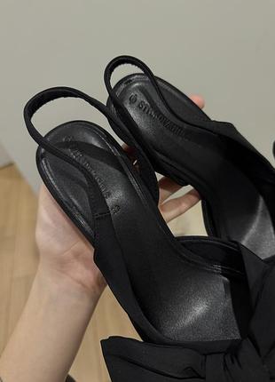 Жіночі туфлі stradivarius чорні 5