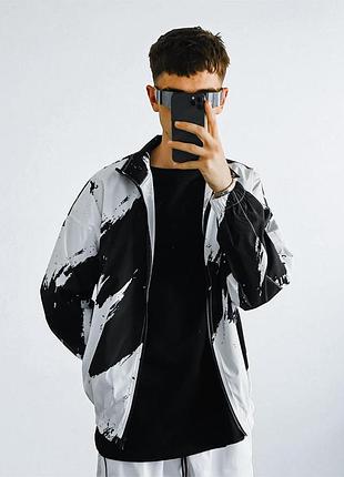 Незвичайна преміум вітровка чоловіча якісна водовідштовхувальна з коміром m