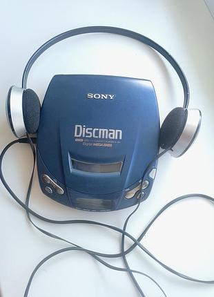 Портативний cd-плеєр sony discman d-191