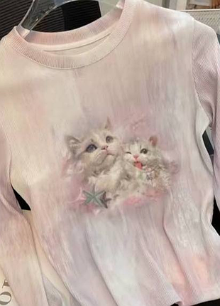 Топ лонгслив y2k dollskill