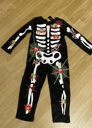 🎃 костюм скелета 3-4 років