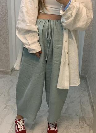 Штани лляні katsurina