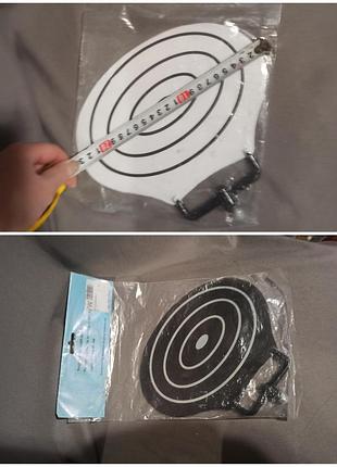 Овальна металева мішень oval target board 6