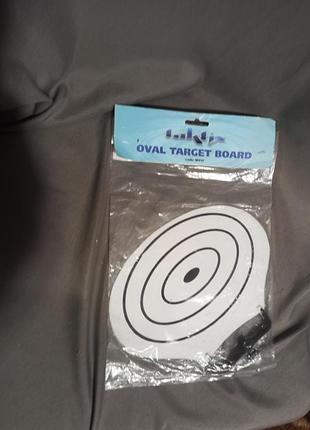 Овальна металева мішень oval target board