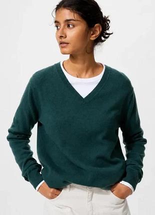 Кашемировый свитер uniqlo 2