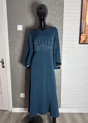 Довга сукня плаття з широкими рукавами shein , l 48-50р