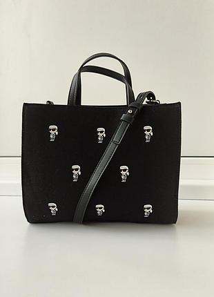 Karl lagerfeld icon бааовняга сумка кросбоді