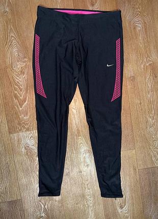 Женские спортивные лосины nike dri-fit p.l