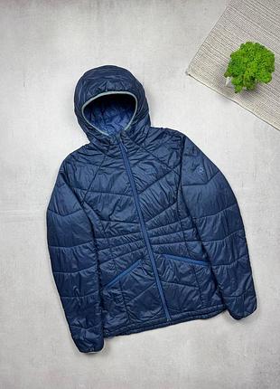 Мікропуховик куртка з капюшоном жіноча jack wolfskin оригінал