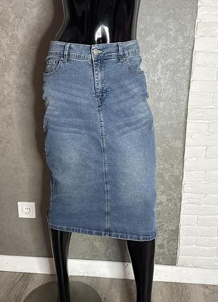 Джинсова спідниця jd williams, xl