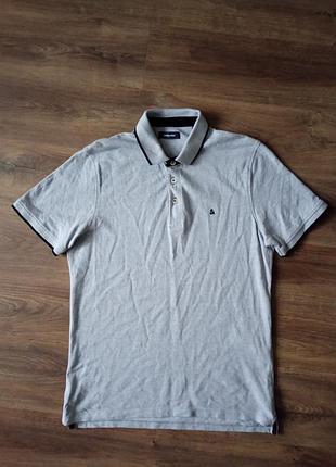Брендовая футболка поло jack &amp;jones.