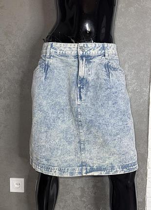Джинсова спідниця boohoo, xxl
