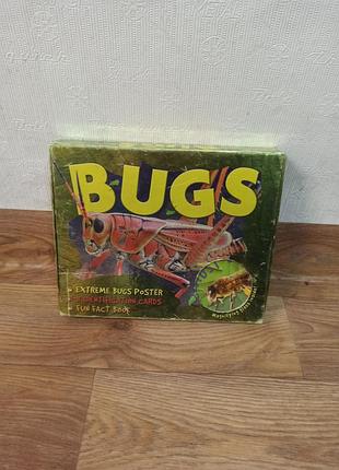 Образовательный познавательный набор для детей bugs game by miles kelly.