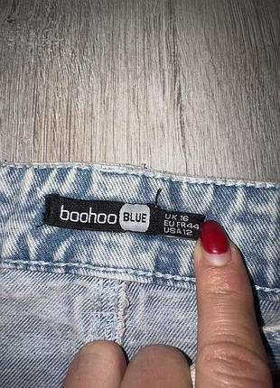 Джинсова спідниця boohoo, xxl 3