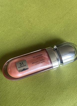 Блиск для губ 3d hybra lipgloss від kiko milano ❤️ 31