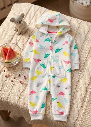 Флисовый слип carter' s 18м на девочку