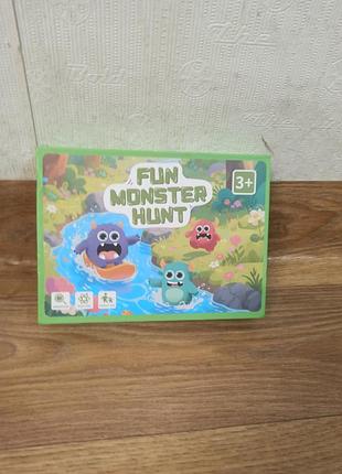 Детская развивающая настольная игра веселая охота на монстров fun monster hunt.