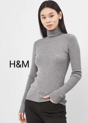 Новый натуральный гольф бренда h&amp;m basics принт рубрик Meur 34