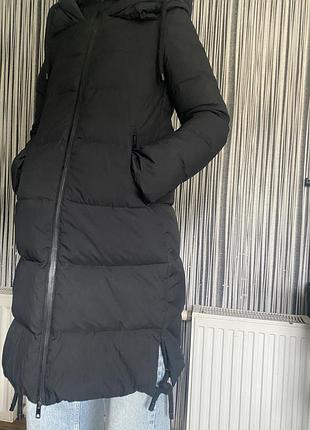 Пальто жіноче zara чорне